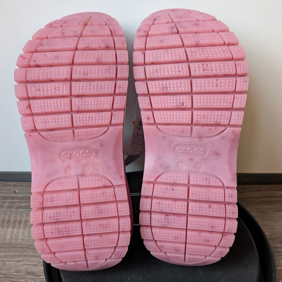 CROCS Mega Crush Women's Size 9 Platform Crocs Purple Pink Crocs Hydrangea y2k - Picture 8 of 11